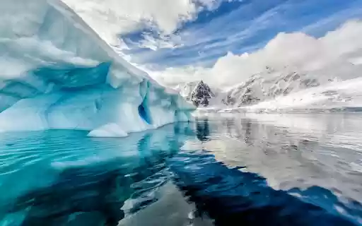 Antarctic Theme  from Chrome web store to be run with OffiDocs Chromium online