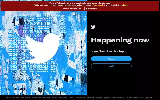 Anti woke  from Chrome web store to be run with OffiDocs Chromium online