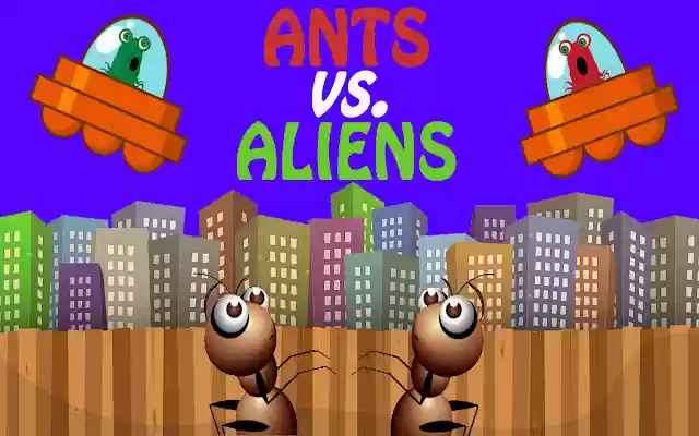 Ants vs. Aliens  from Chrome web store to be run with OffiDocs Chromium online