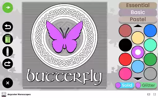Anycolor Horoscopes Color Zodiac themed drawings with unique palettes!  from Chrome web store to be run with OffiDocs Chromium online