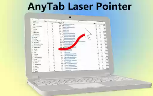 AnyTab Laser Pointer  from Chrome web store to be run with OffiDocs Chromium online