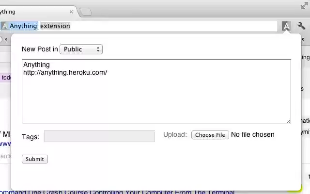 Anything  from Chrome web store to be run with OffiDocs Chromium online