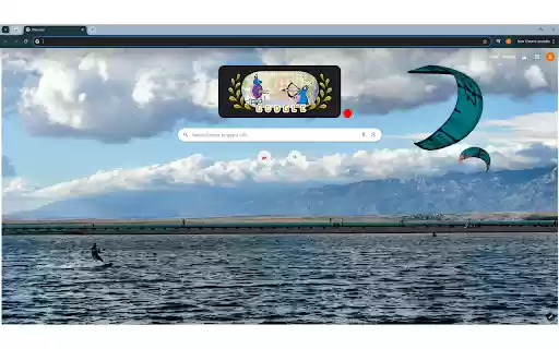 A Person Kitesurfing  from Chrome web store to be run with OffiDocs Chromium online