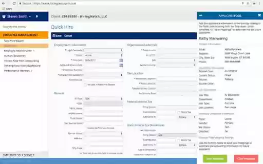 Applicant Tracking  from Chrome web store to be run with OffiDocs Chromium online