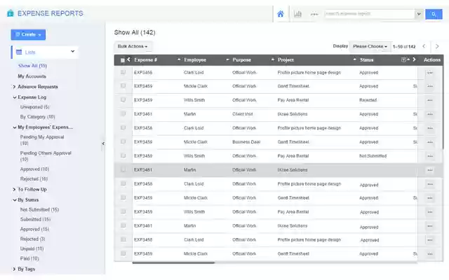 Apptivo Expenses  from Chrome web store to be run with OffiDocs Chromium online