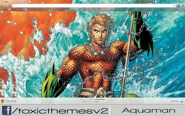 Aquaman Justice League  from Chrome web store to be run with OffiDocs Chromium online