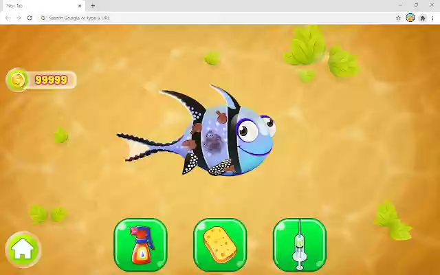 Aquarium Arcade Game  from Chrome web store to be run with OffiDocs Chromium online