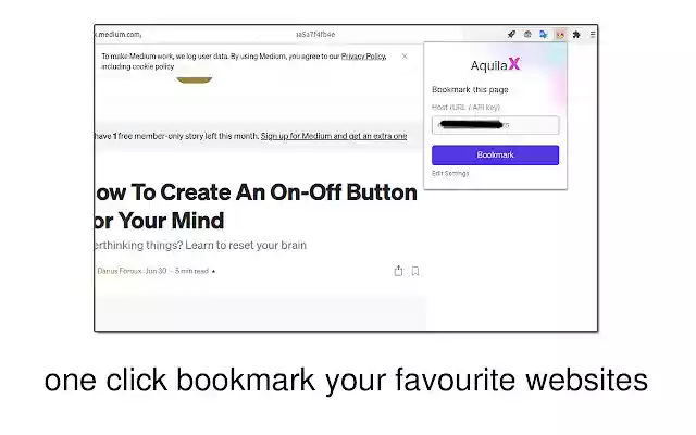 AquilaX  from Chrome web store to be run with OffiDocs Chromium online