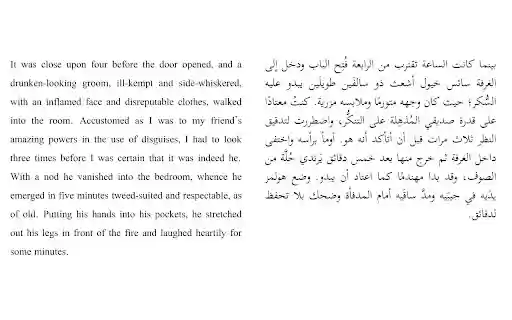 Arabic English Extension  from Chrome web store to be run with OffiDocs Chromium online