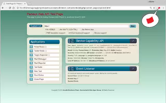 Arcelik Smart TV Browser Emulator  from Chrome web store to be run with OffiDocs Chromium online