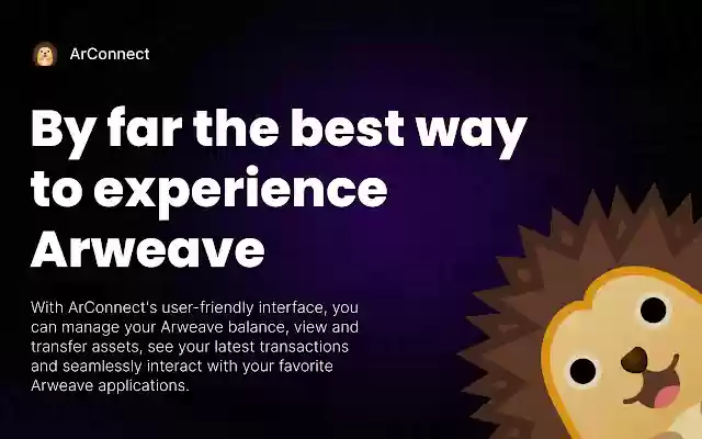 ArConnect  from Chrome web store to be run with OffiDocs Chromium online