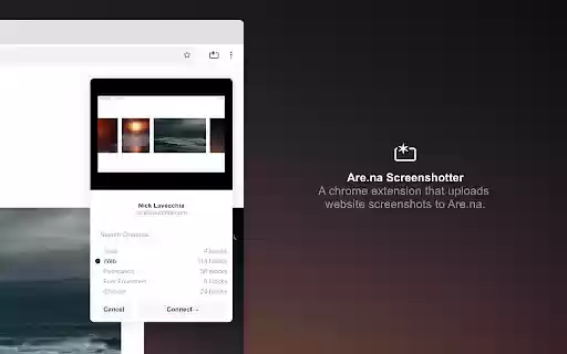 Are.na screenshotter  from Chrome web store to be run with OffiDocs Chromium online