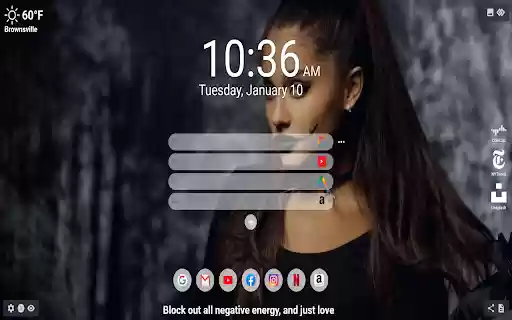 Ariana Grande MeaVana  from Chrome web store to be run with OffiDocs Chromium online