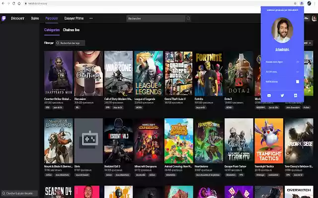 Arlandria Live Extension  from Chrome web store to be run with OffiDocs Chromium online
