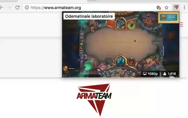 ArmaTeam  from Chrome web store to be run with OffiDocs Chromium online