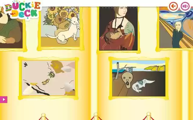 Art for Kids Art Gallery at Duckie Deck from Chrome web store to be run with OffiDocs Chromium online Art for Kids Art Gallery at Duckie Deck from Chrome web store to be run with OffiDocs Chromium online