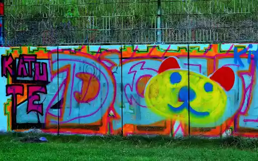 Artistic drawings on the wall  from Chrome web store to be run with OffiDocs Chromium online