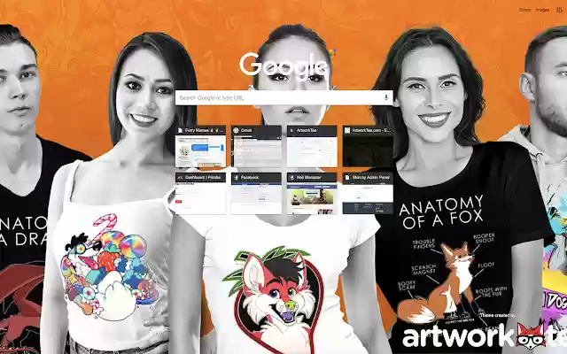 ArtworkTee  from Chrome web store to be run with OffiDocs Chromium online