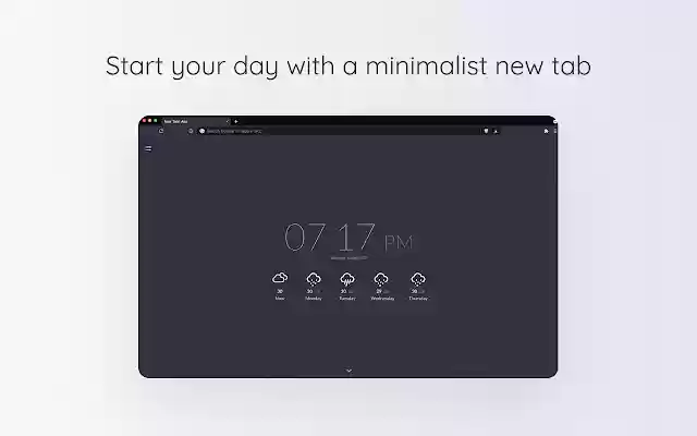 Asa Minimal New Tab Page with Reddit feeds  from Chrome web store to be run with OffiDocs Chromium online