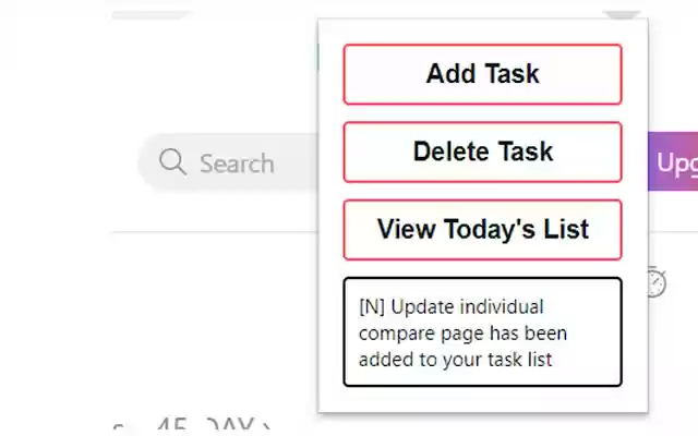 AsanaQuickList  from Chrome web store to be run with OffiDocs Chromium online