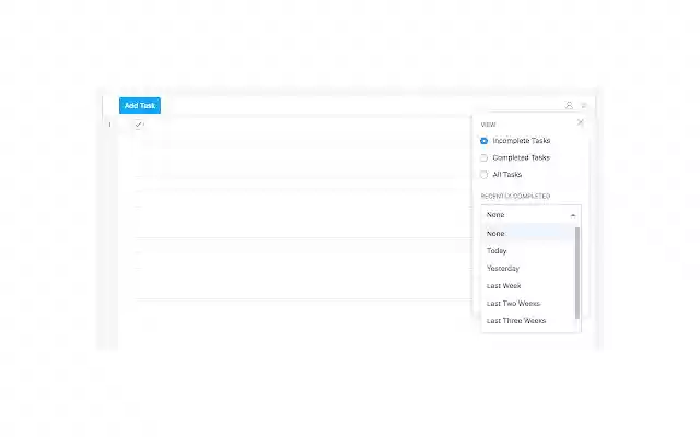 Asana Recently Completed Tasks  from Chrome web store to be run with OffiDocs Chromium online