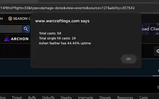 Ashen Feather Uptime  from Chrome web store to be run with OffiDocs Chromium online