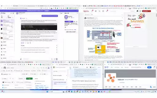 Asider  from Chrome web store to be run with OffiDocs Chromium online