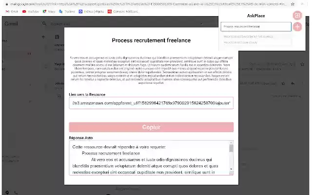 AskPlace from Chrome web store to be run with OffiDocs Chromium online AskPlace from Chrome web store to be run with OffiDocs Chromium online