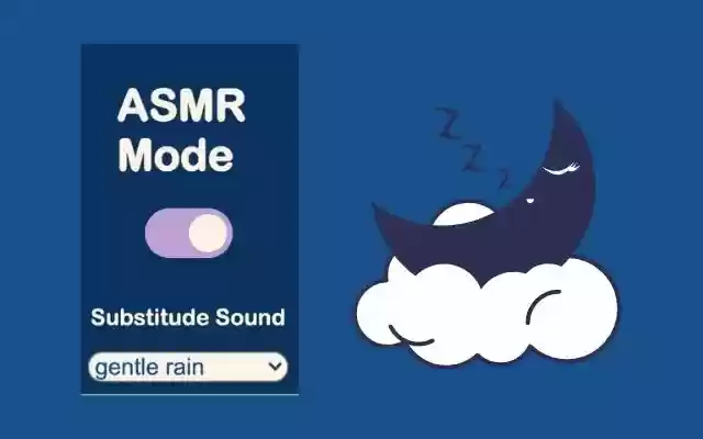 حالت asmr از فروشگاه وب Chrome برای اجرا با OffiDocs Chromium به صورت آنلاین