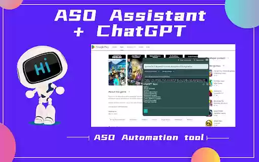 ASO Assistant with ChatGPT  from Chrome web store to be run with OffiDocs Chromium online