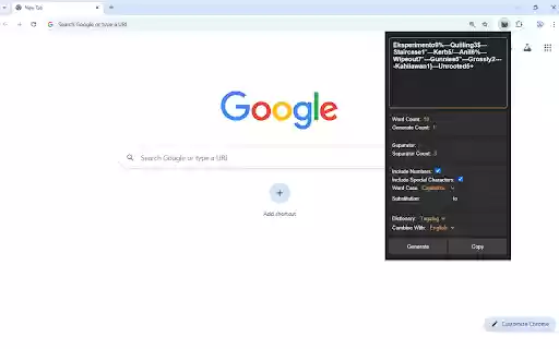 Aspin: Filipino Passphrase Generator  from Chrome web store to be run with OffiDocs Chromium online