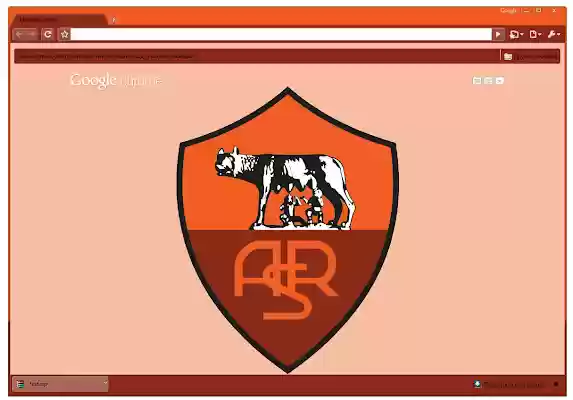 AS Roma theme  from Chrome web store to be run with OffiDocs Chromium online