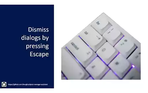 Assistant for qTest Manager  from Chrome web store to be run with OffiDocs Chromium online
