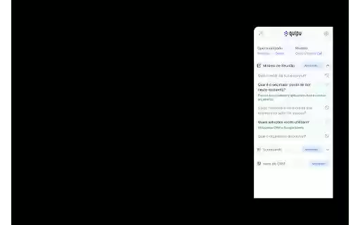 Assistente de Entrevistas InHire powered by Quipu from Chrome web store to be run with OffiDocs Chromium online Assistente de Entrevistas InHire powered by Quipu from Chrome web store to be run with OffiDocs Chromium online