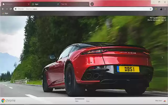 Aston Martin Superleggera Super Racing Car  from Chrome web store to be run with OffiDocs Chromium online