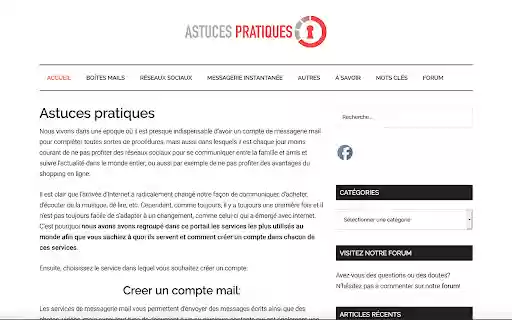 Astuces Pratiques  from Chrome web store to be run with OffiDocs Chromium online