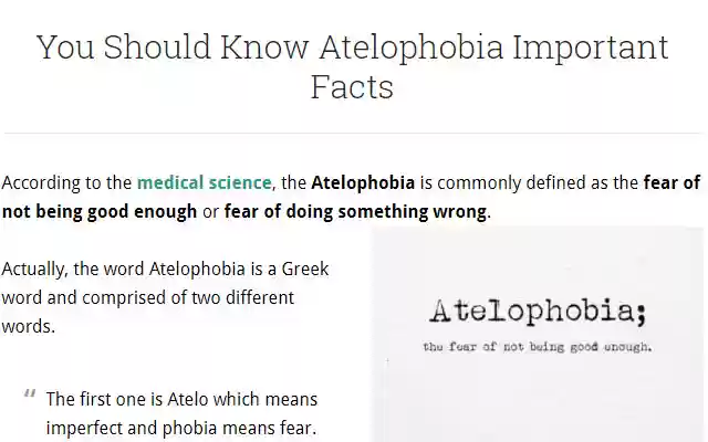 Atelophobia Blog from Chrome web store to be run with OffiDocs Chromium online Atelophobia Blog from Chrome web store to be run with OffiDocs Chromium online