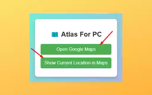 Atlas For PC – Quick Maps  Location  from Chrome web store to be run with OffiDocs Chromium online