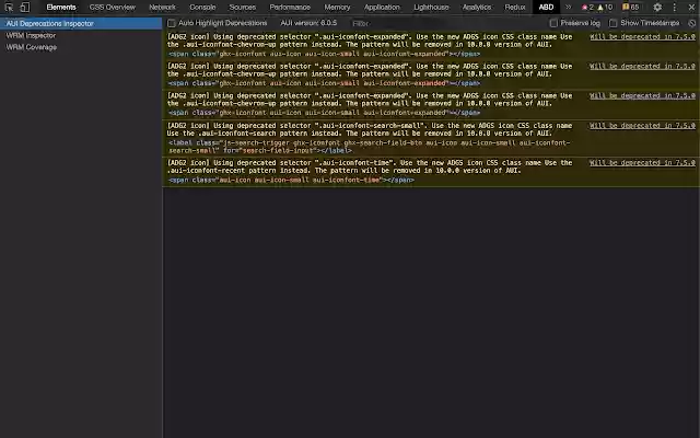 Atlassian Browser DevTools  from Chrome web store to be run with OffiDocs Chromium online