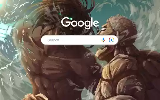 Attack On Titan Attack Titan vs Anime Theme  from Chrome web store to be run with OffiDocs Chromium online
