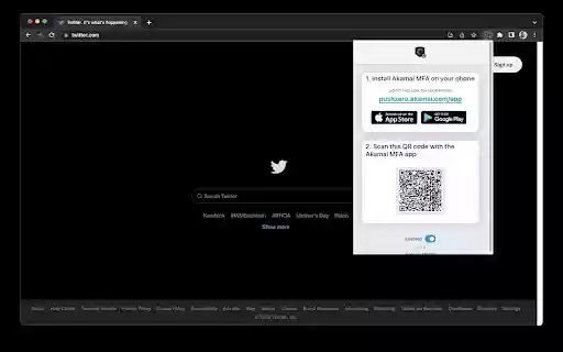 ATT MFA  from Chrome web store to be run with OffiDocs Chromium online