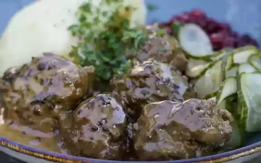 Attractive beef meatballs  from Chrome web store to be run with OffiDocs Chromium online