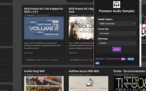 Audio Club  from Chrome web store to be run with OffiDocs Chromium online