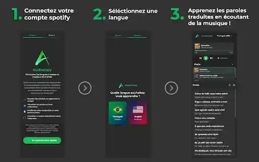 Audionary Learn Languages with Music from Chrome web store to be run with OffiDocs Chromium online Audionary Learn Languages with Music from Chrome web store to be run with OffiDocs Chromium online