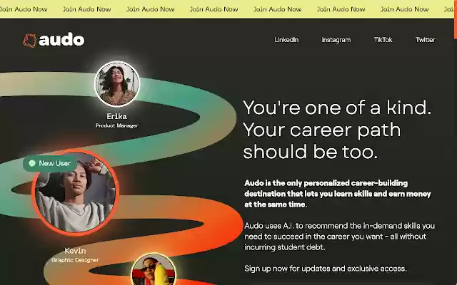 Audo Chrome Extension  from Chrome web store to be run with OffiDocs Chromium online