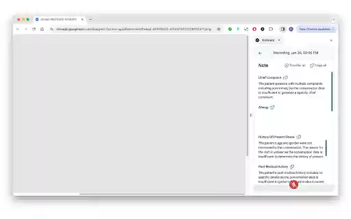 Augnito Omni  from Chrome web store to be run with OffiDocs Chromium online