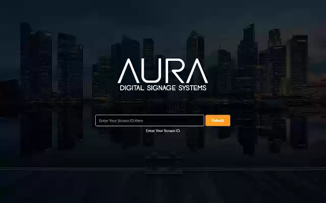 Aura Digital Signage  from Chrome web store to be run with OffiDocs Chromium online