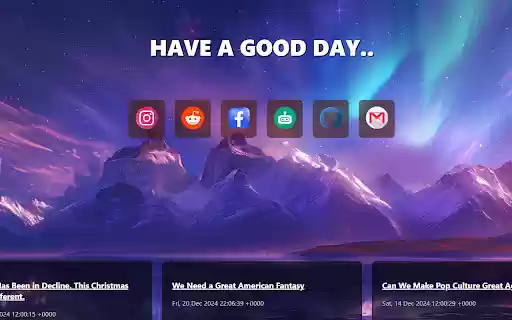 Aurora Peaks  from Chrome web store to be run with OffiDocs Chromium online