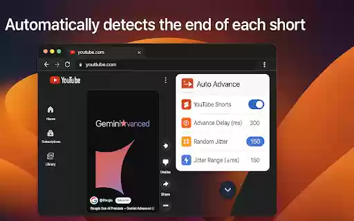 AutoAdvance  from Chrome web store to be run with OffiDocs Chromium online
