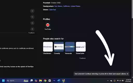 Auto Copy Text  from Chrome web store to be run with OffiDocs Chromium online